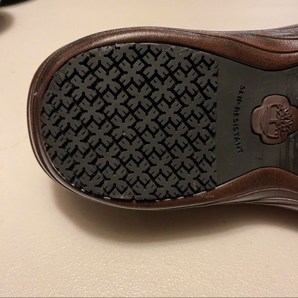 Timberland Pro Series Leather Slip On brown New with Tags women’s size 11 wide - Picture 6 of 12